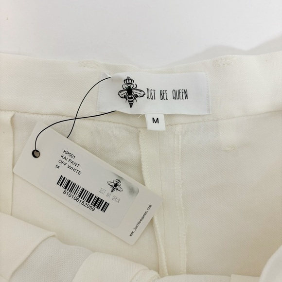 Just Bee Queen Kai Pant in Ivory Size M - Picture 8 of 13